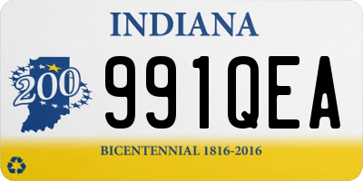 IN license plate 991QEA