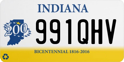 IN license plate 991QHV