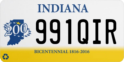 IN license plate 991QIR