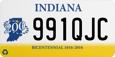 IN license plate 991QJC