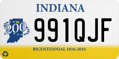 IN license plate 991QJF