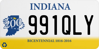 IN license plate 991QLY