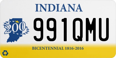 IN license plate 991QMU