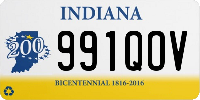 IN license plate 991QOV