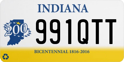 IN license plate 991QTT