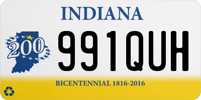 IN license plate 991QUH