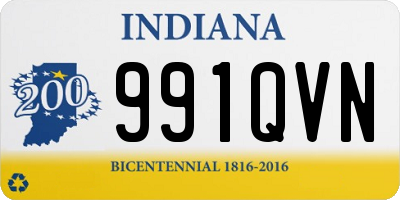 IN license plate 991QVN