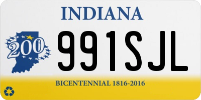 IN license plate 991SJL
