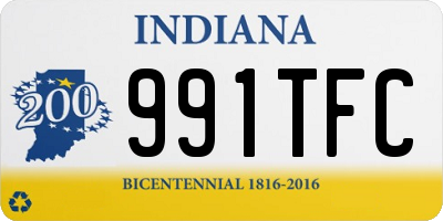 IN license plate 991TFC