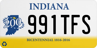 IN license plate 991TFS