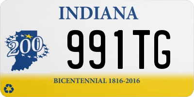 IN license plate 991TG
