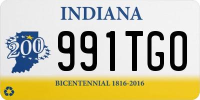 IN license plate 991TGO