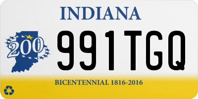 IN license plate 991TGQ