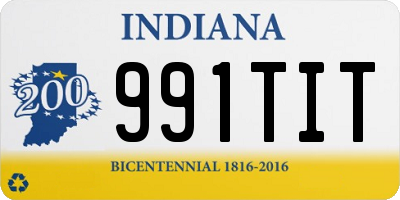 IN license plate 991TIT