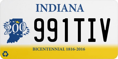 IN license plate 991TIV