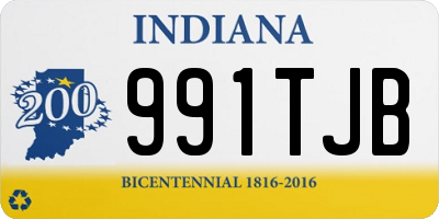 IN license plate 991TJB