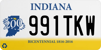 IN license plate 991TKW