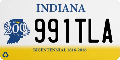 IN license plate 991TLA