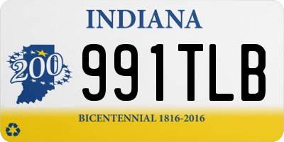 IN license plate 991TLB