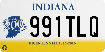 IN license plate 991TLQ