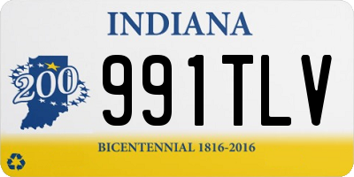 IN license plate 991TLV