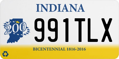 IN license plate 991TLX