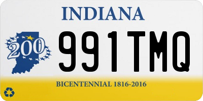 IN license plate 991TMQ