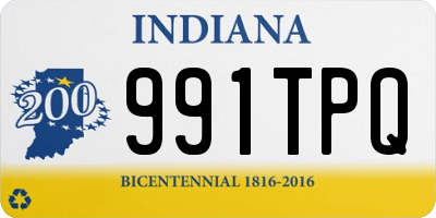 IN license plate 991TPQ