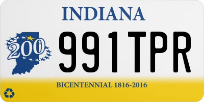 IN license plate 991TPR