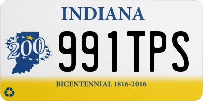 IN license plate 991TPS