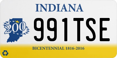 IN license plate 991TSE