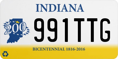 IN license plate 991TTG