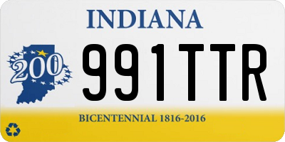 IN license plate 991TTR