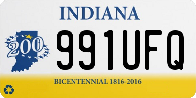 IN license plate 991UFQ