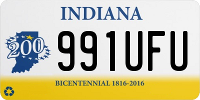 IN license plate 991UFU