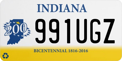 IN license plate 991UGZ