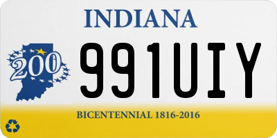 IN license plate 991UIY