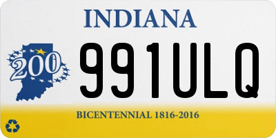 IN license plate 991ULQ