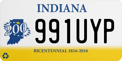 IN license plate 991UYP