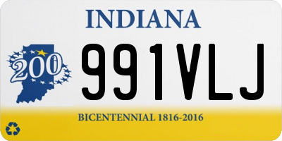 IN license plate 991VLJ