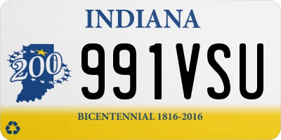 IN license plate 991VSU
