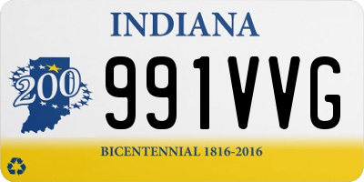 IN license plate 991VVG