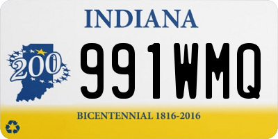 IN license plate 991WMQ