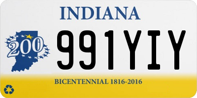 IN license plate 991YIY