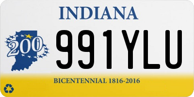 IN license plate 991YLU