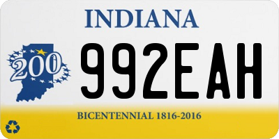 IN license plate 992EAH