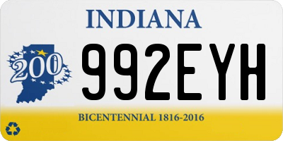 IN license plate 992EYH