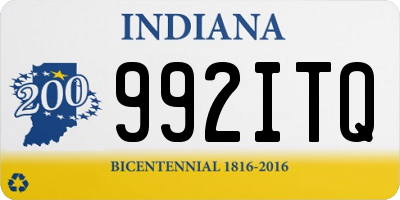 IN license plate 992ITQ