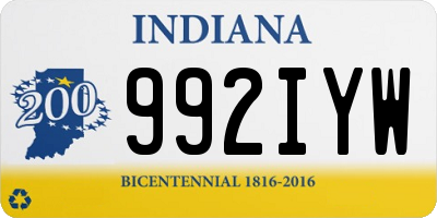 IN license plate 992IYW