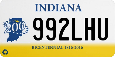 IN license plate 992LHU